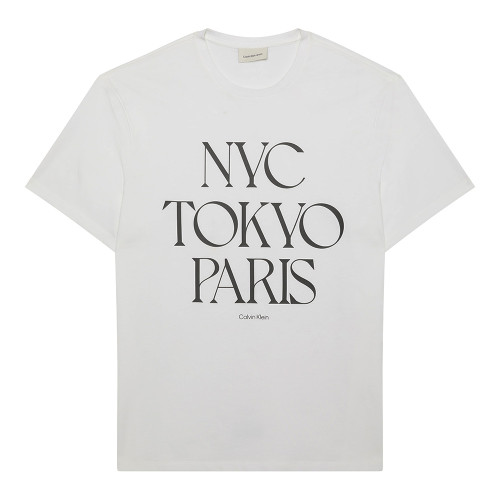 Calvin Klein Ανδρική κοντομάνικη μπλούζα Flagship Cities Graphic Relaxed T-Shirt